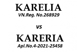 Đơn đăng ký nhãn hiệu  “KARERIA” bị phản đối